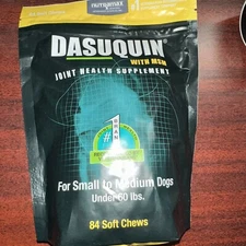 Nutramax Dasuquin with MSM Soft Chews for Small Dogs up to 60lbs Exp. 5/2027