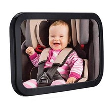 Baby Car Mirror with Adjustable Pivot - BEST Back Seat View While Driving -
