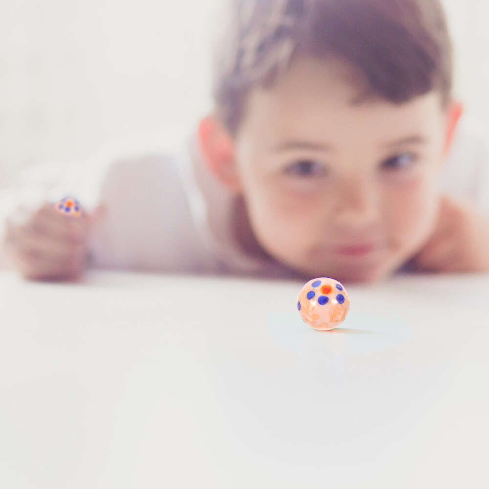 60 Pcs Handmade Glass Ball Round Marbles Fish Tank Assorted Beads