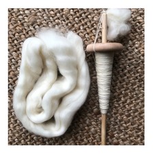 Drop Spindle Top Whorl for Wool Spinning Handcrafted From Premium Beechwood