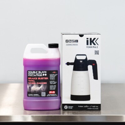 IK Foam Pro 2 Foamer & P&S Brake Buster 1 Gallon Wheel & Tire