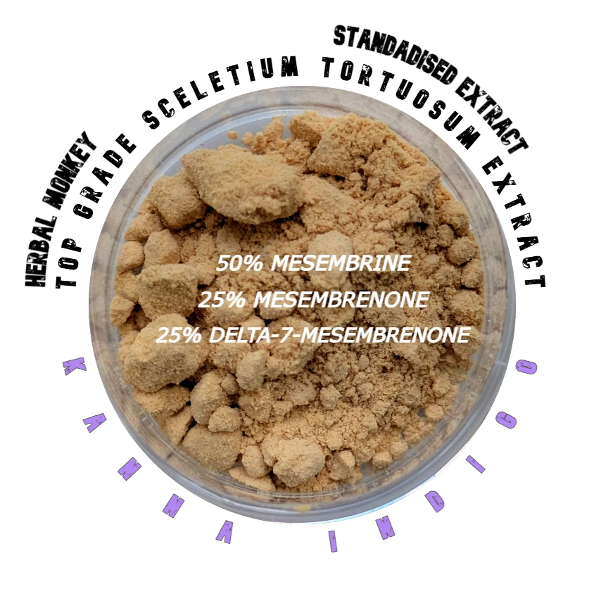 HERBALMONKEY Kanna Indigo Standardised Extract | Sceletium Tortuosum Extract | Ultimate Grade