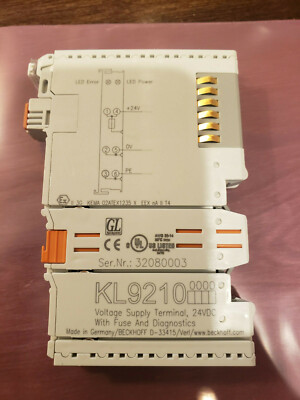 BECKHOFF KL9210 **CLEANED & TESTED** **FREE SHIPPING**
