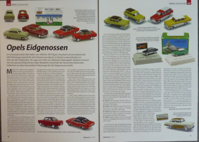 OPEL Modelle aus der Schweiz in 1-87 von BREKINA.... ein Modellbericht #1901c