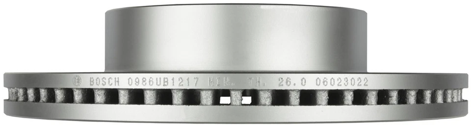 Rotor de freno de disco delantero Bosch QuietCast para Toyota Tundra 2000-2006 Foto 3 de 4