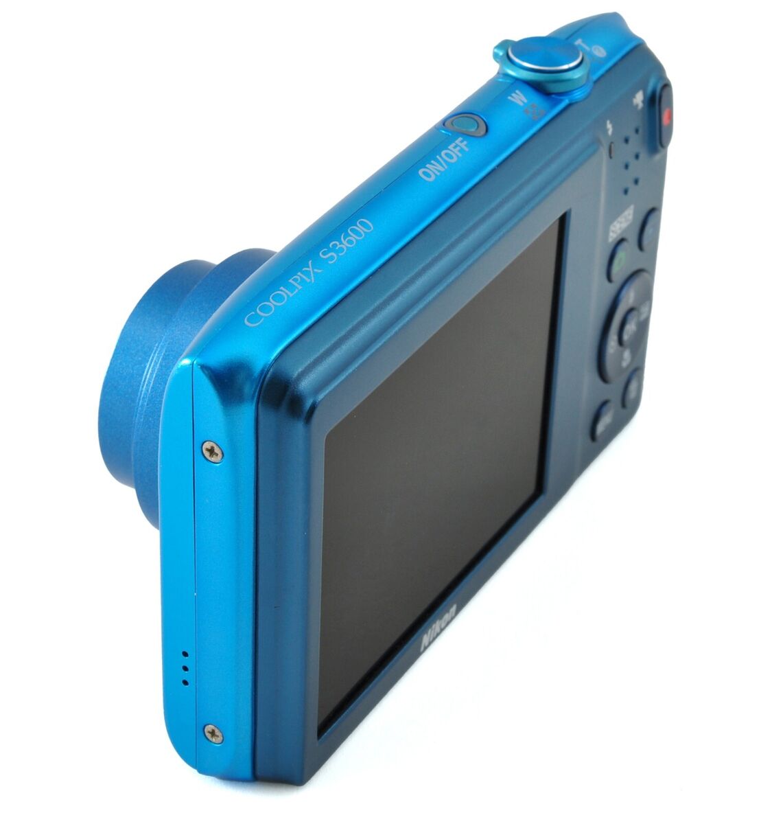 Nikon COOLPIX S3600 Blue Boxed Top MINT 20MP Compact Digital Nikon COOLPIX S3600 Blue Boxed Top MINT 20MP Compact Digital