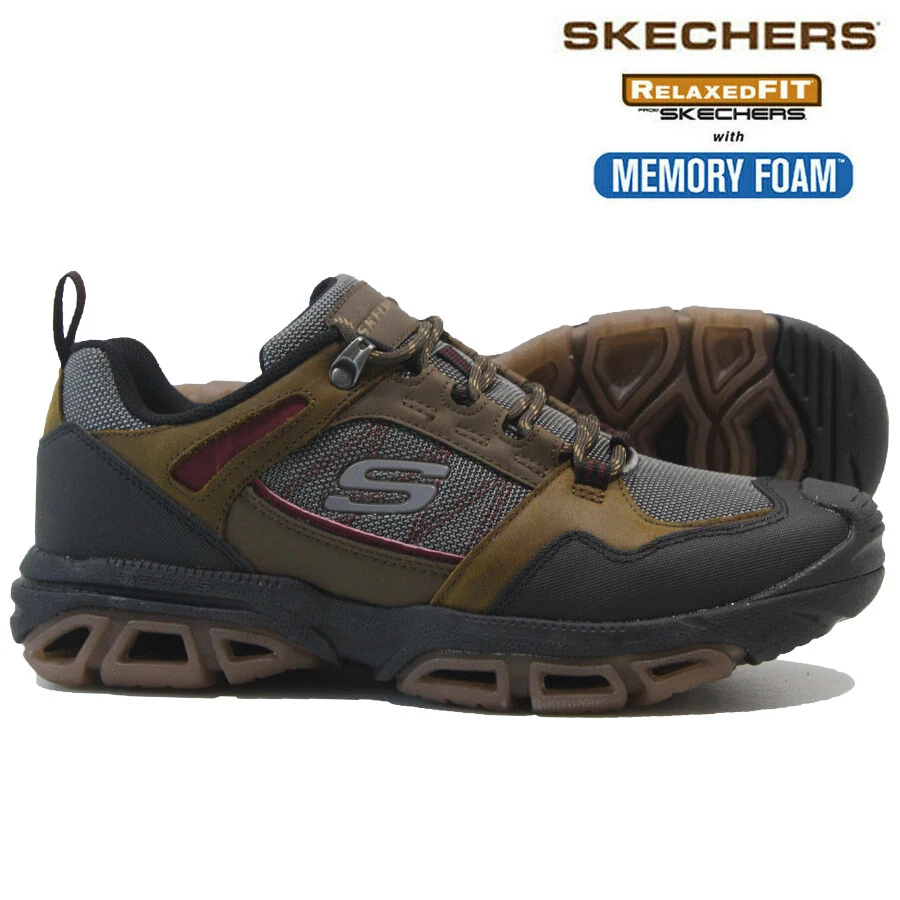 Skechers memory foam mens boots deals