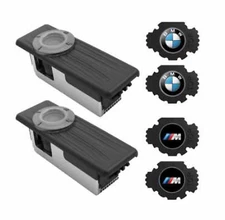 GENUINE OE BMW LED Door Logo 68mm Projector Light 63312468386