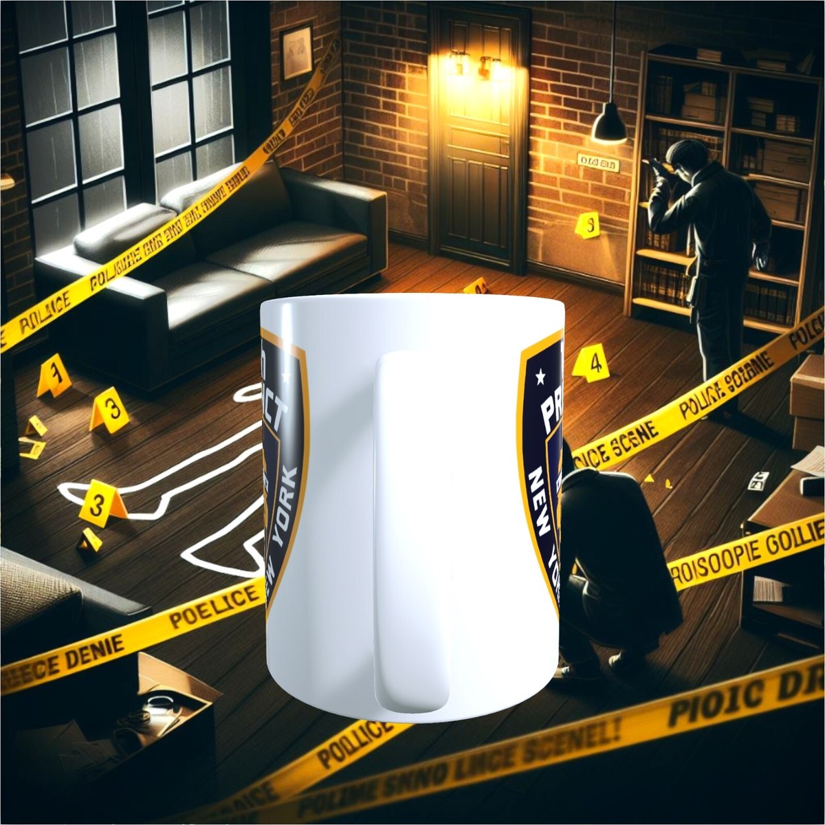 TV/DRAMA - Updated Castle - 12th Precinct (Screen Accurate)- 11oz Coffee Mug