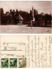 Old postcard BUCURESTI Vedere din Parcul Carol. ROMANIA (501328)
