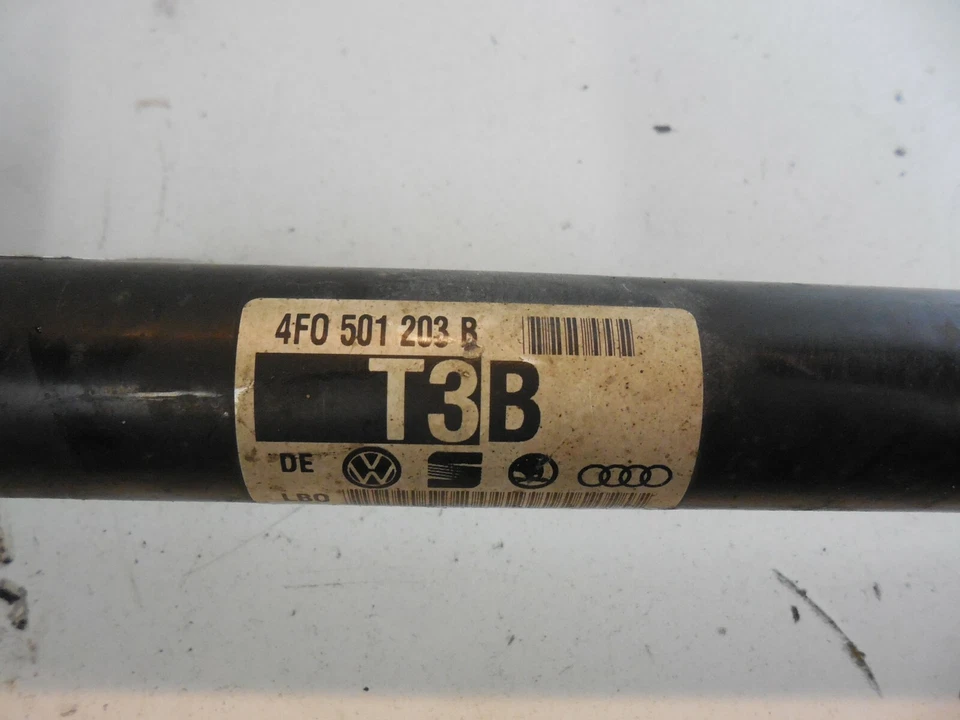 05-11 Audi A6 Quattro eje trasero izquierdo o derecho CV eje de arranque eje de transmisión 4F0501203 Foto 4 de 4