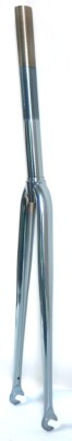FOURCHE ACIER ROUTE DROITE 700 FILETÉE 1'' DIAMÈTRE 25.4 CHROMÉE NEUVE ( FORCK )