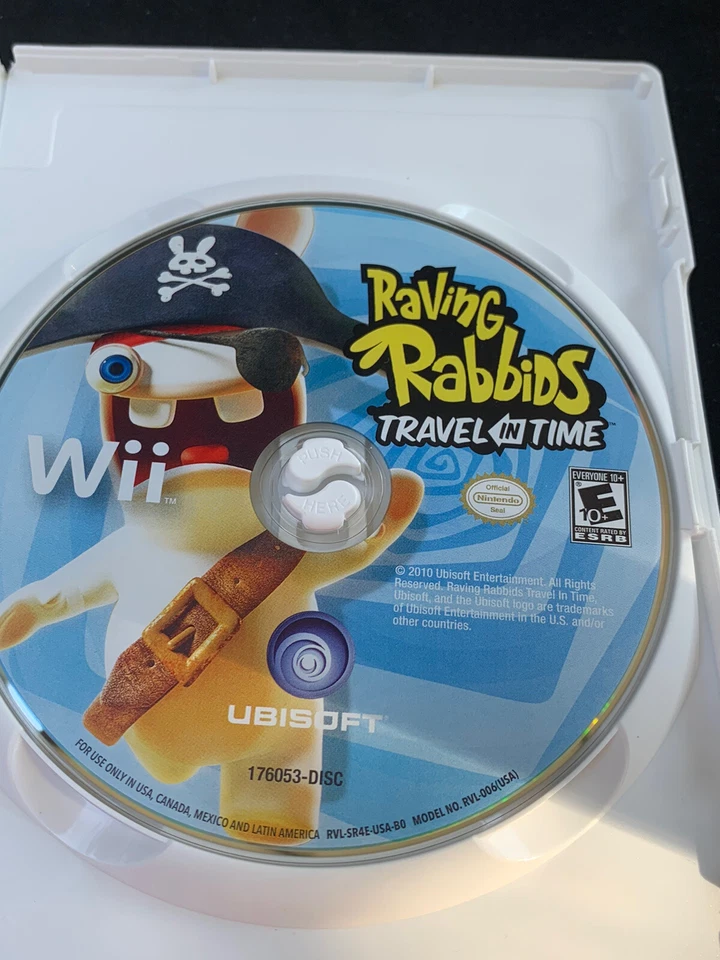 Raving Rabbids Travel In Time Nintendo Wii Game  - Image 3 of 4