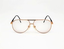 YVES SAINT LAURENT YSL 30-5221 Gold Tortoise Classic Aviator Sunglasses Frame
