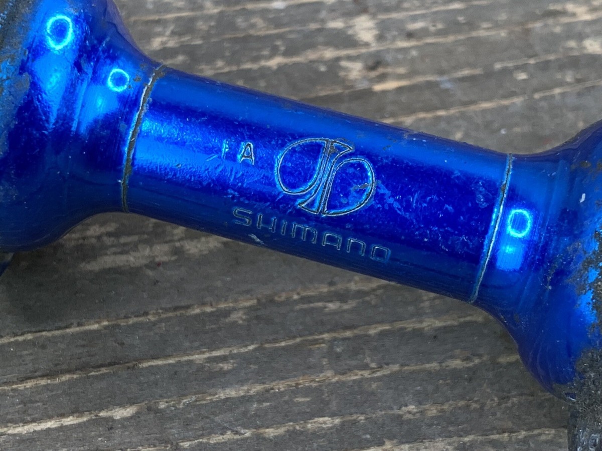 Shimano 36h Front Hub Bmx Old School Blue Vintage Bike | eBay