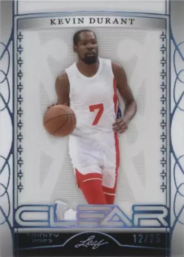 2023 Leaf Trinity Clear - Kevin Durant #C-17