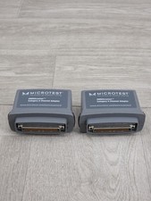 Lot of 2 Microtest OMNIScanner Category 6 Permanent Channel Adapter