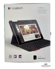 NEW - Open Box - Logitech Type Plus Keyboard Case for iPad Air 2 920-006912
