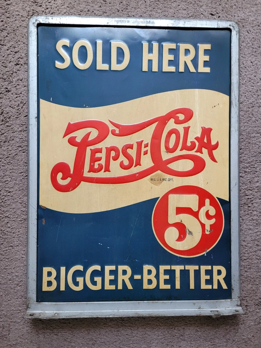 Multi-color Pepsi Signs for sale | eBay