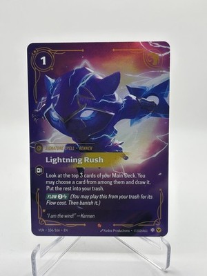 League of Legends Riftbound Vendetta: Lightning Rush 156/166