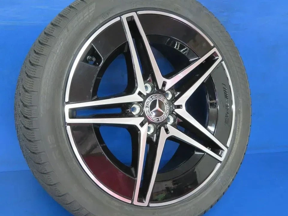 Mercedes C-Klasse Winterreifen Winterräder C300de C300e C400e Felgen 18 Zoll AMG - Bild 3 von 4