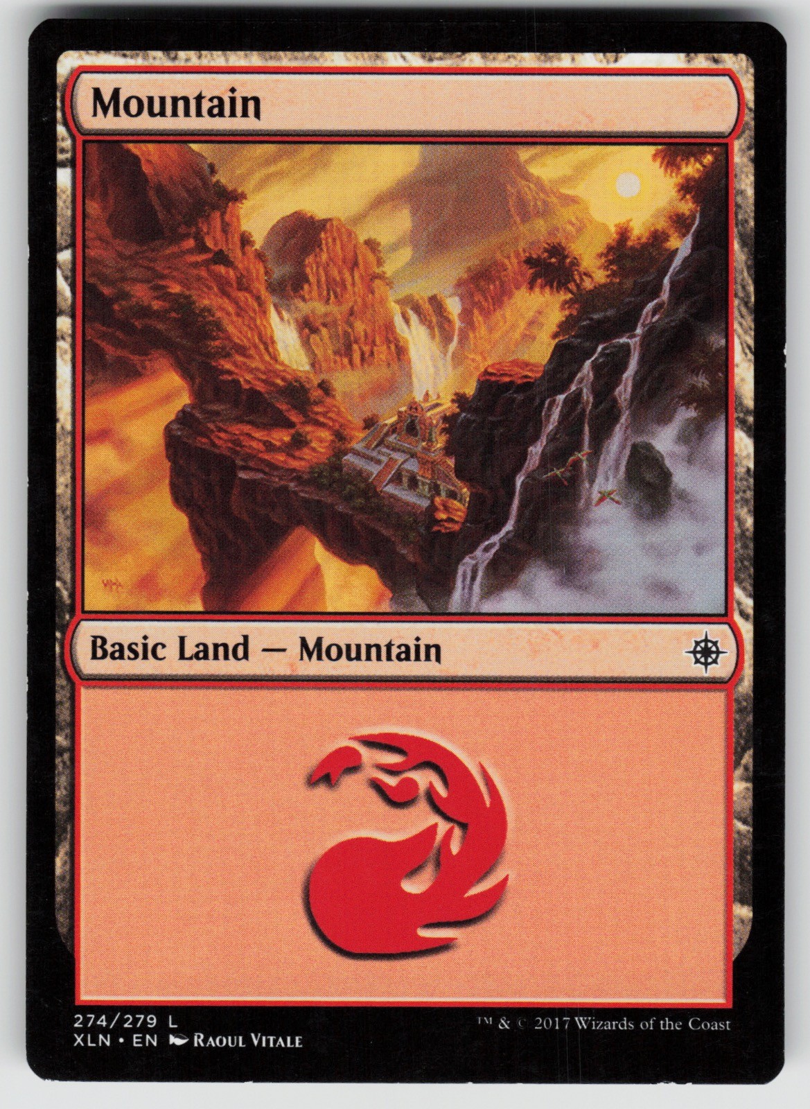 Mountain (274) 274 Ixalan Magic: The Gathering Land LP