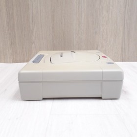 Sega Saturn console with 2 controllers & 3 games Japanese white system tested