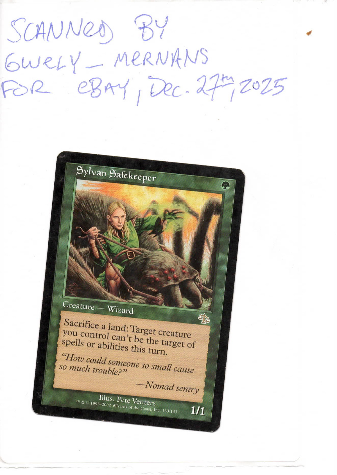 Sylvan Safekeeper - Judgment MTG (LP)