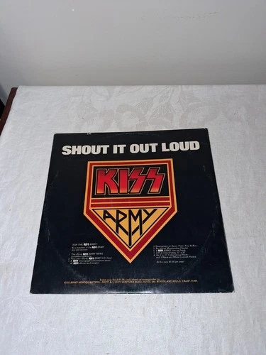 Vintage Kiss Destroyer Vinyl Record LP Album and Inner Sleeve No Cover