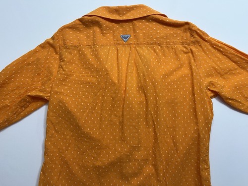 Columbia PFG Tennessee Vols Shirt Damen Größe Medium Orange Strukturiert Langarm - Bild 13 von 13