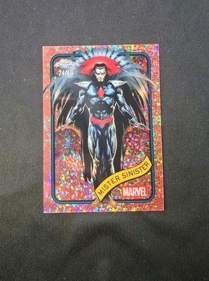 2025 Topps Chrome Marvel Mister Sinister /40 #155