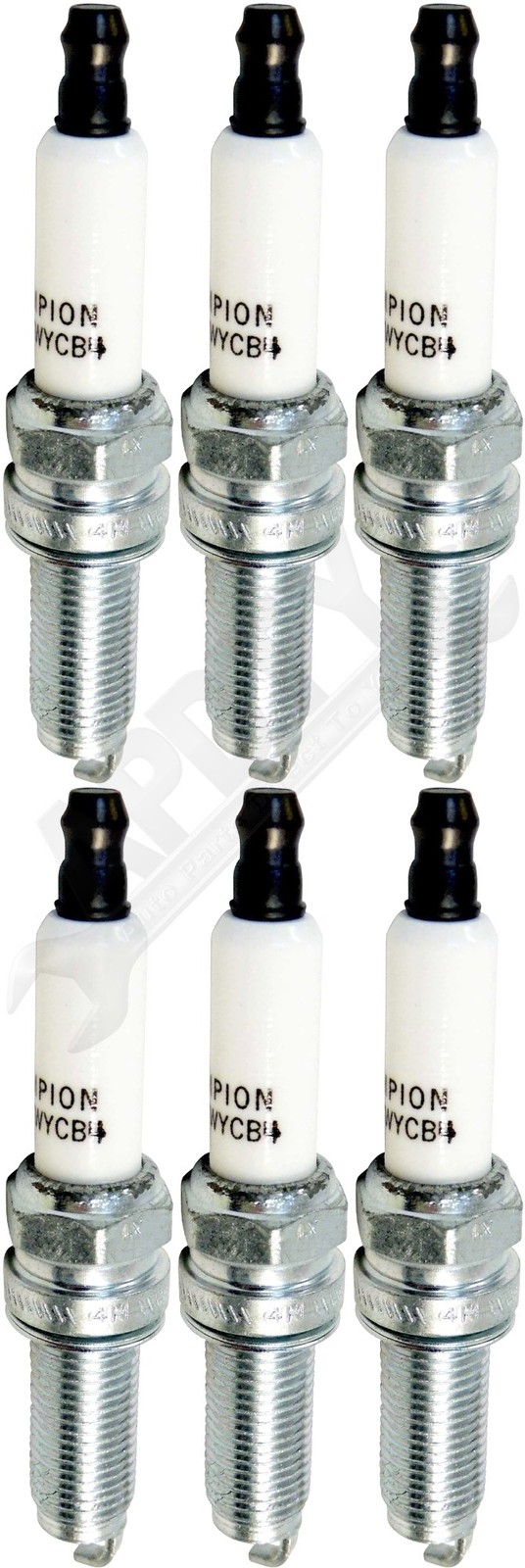 APDTY 170855x6 Spark Plugs Set Of 6 Replaces SP149125AD