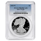 2010-W Proof $1 American Silver Eagle PCGS PR69DCAM Blue Label