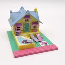 Polly Pocket Summer House 1993 Bluebird Toys Pollyville Vintage 90s No Dolls