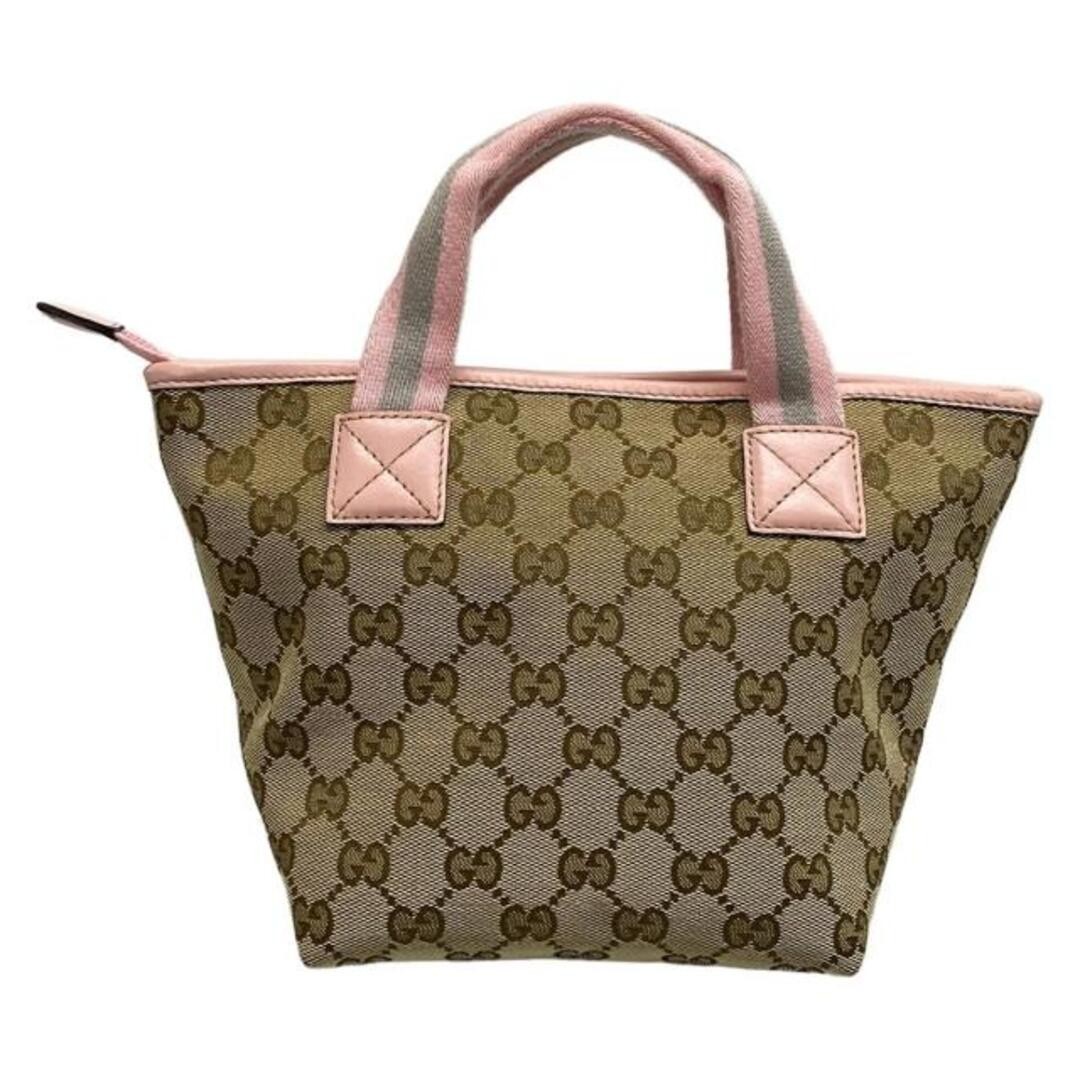 Gucci GG Children's Handbag Beige Pink Brown Leather Used, Sorry No Size thumbnail 4