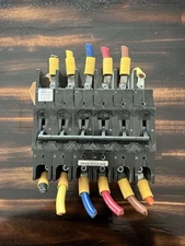 AIRPAX 209-6-2601-618 LR26229 83 Trip amps 6 Pole Circuit Breaker