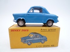 VINTAGE FRENCH DINKY TOYS 24L 2CV VESPA 400 IN ORIGINAL BOX 1959