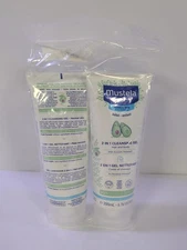 Mustela Baby 2-in-1 Cleansing Gel - Baby Body & Hair Cleanser - Natural 2 PACK
