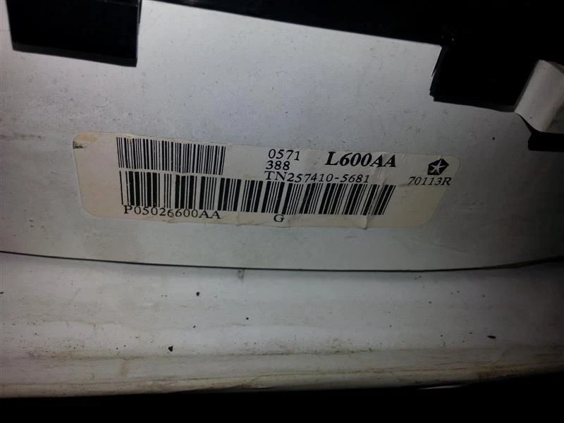 Cuadro de instrumentos velocímetro P05026600AA compatible con 00-04 CHRYSLER CONCORDE S2143594 Foto 2 de 3