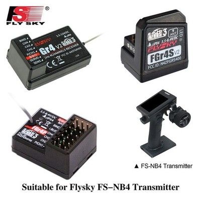 Flysky FGR4 FGR4S FGR4P Einzelantennenempfänger AFHDS 3 PPM/IBUS/PWM für FS-NB4