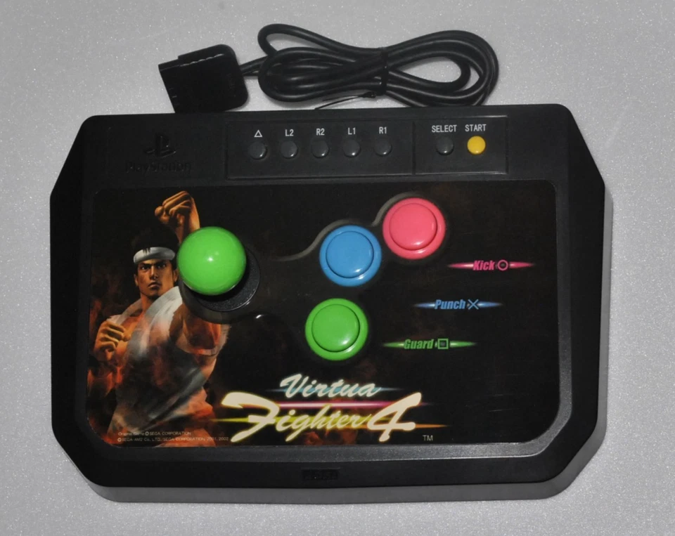 HORI Virtua Fighter 4 Stick Controller HP2-14 for PS2 Playstation 2 - Image 3 of 4