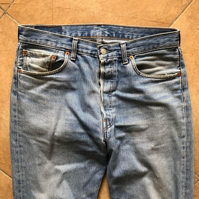 RE-HASH Jeans Blue Washed Cotton Skinny Men Casual Denim Tag s