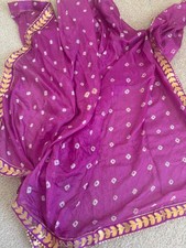 Pink Formal/Semi-casual silk Dupatta
