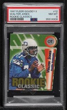 1997 Fleer Goudey II Rookie Classic Walter Jones #12RC PSA 8 HOF 0e2x