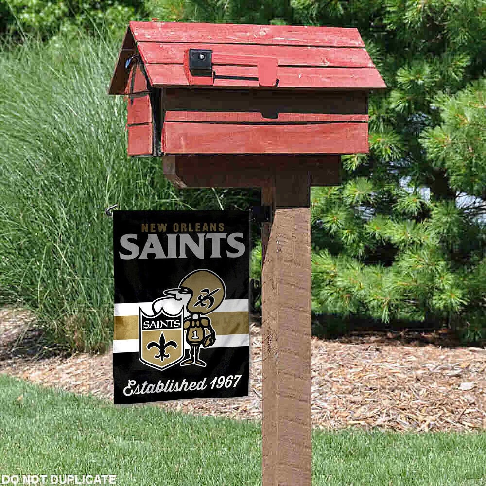 New Orleans Saints Throwback Retro Vintage  Garden Yard Banner Flag