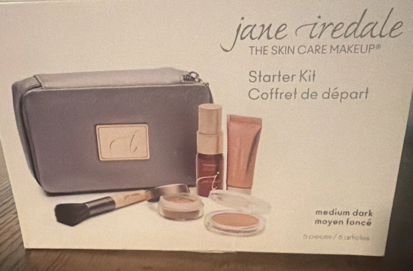 Jane Iredale Starter Kit 6 pc Set - Medium Dark
