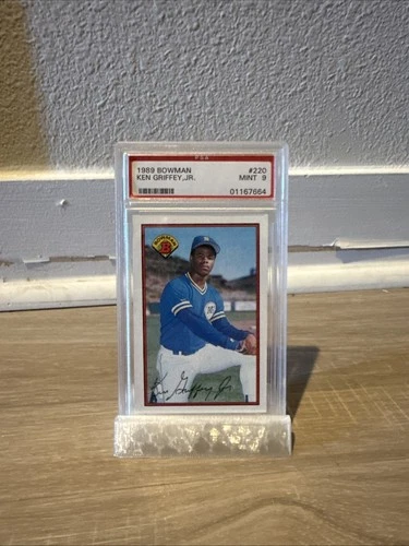 1989 Bowman KEN GRIFFEY JR. #220 Rookie Card PSA 9