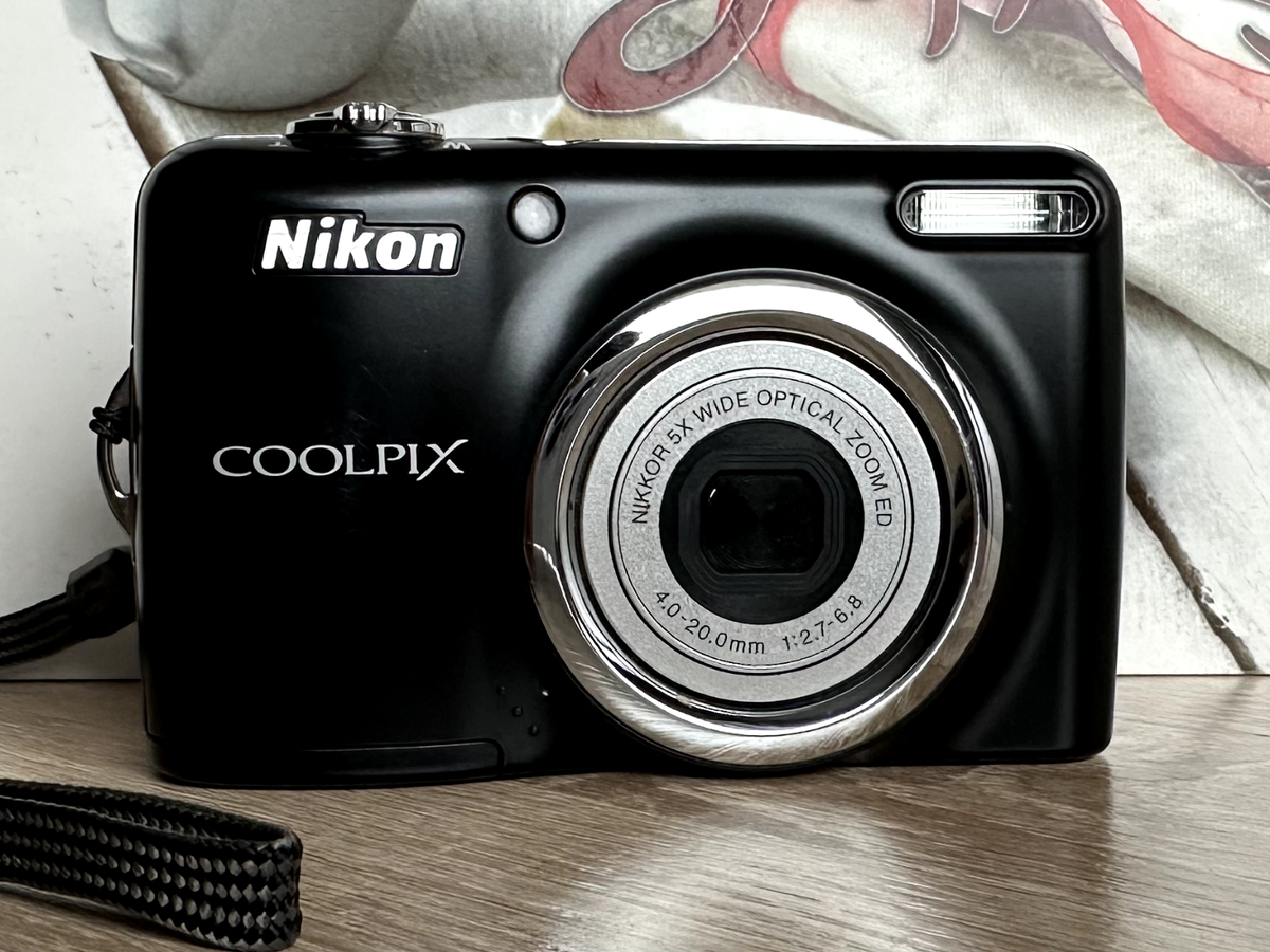 NIKON Coolpix L23 Digital Camera 10.1MP Black Tested/working | eBay