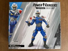 Brand New Hasbro Power Rangers Lightning Turbo Blue Senturion Deluxe