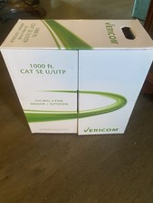 CAT5E Cable 1000FT UTP Solid Network Ethernet CAT5 Bulk Wire RJ45 Lan